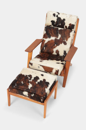 Hans J. Wegner GE-290 Lounge Chair, Getama, 60s