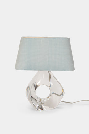 Jean Daum Crystal Table Lamp, 60s