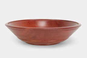 Handmade Mahagoni Bowl, 30s