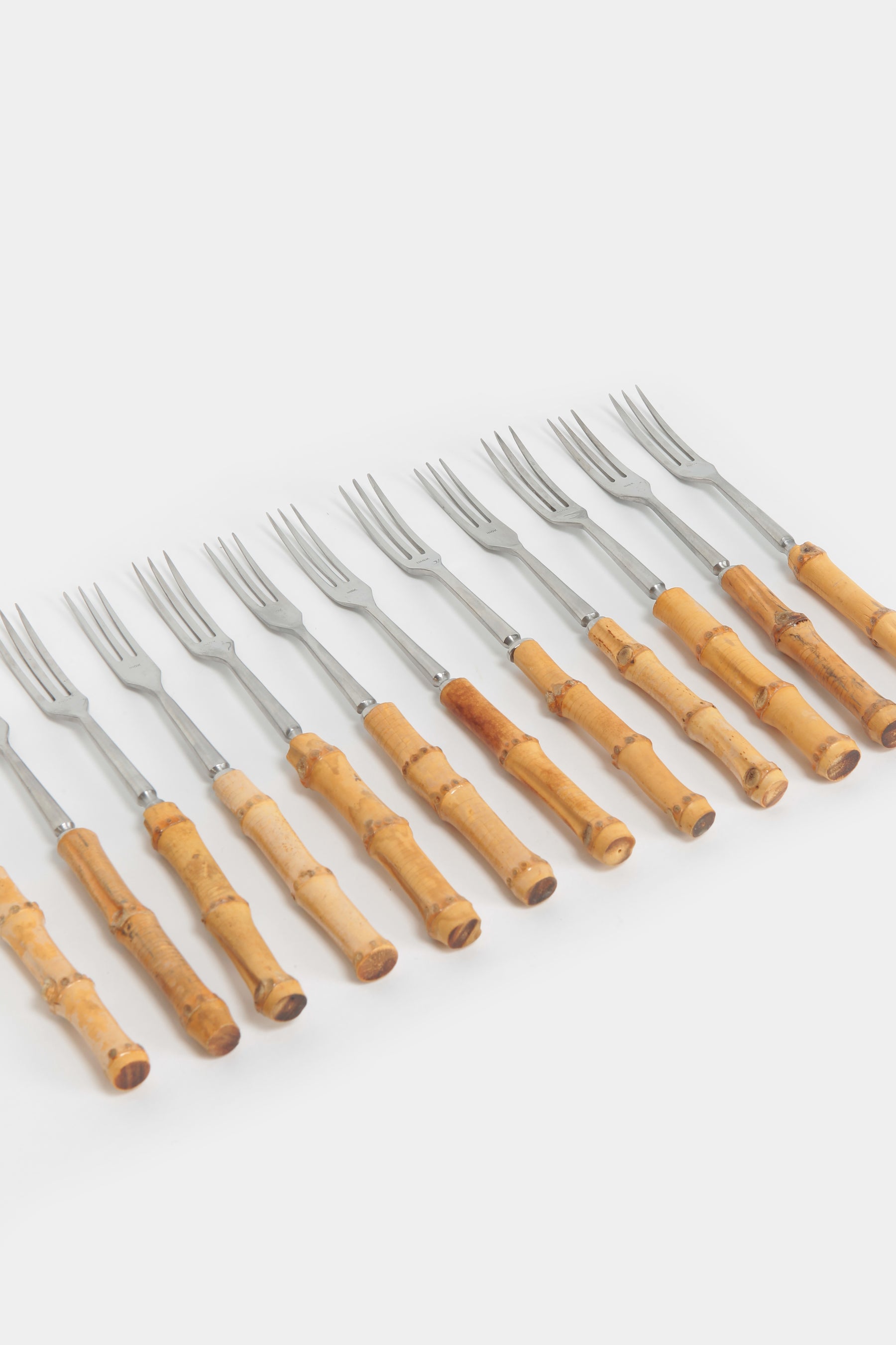 12 Swiss Fondue Forks, 50s