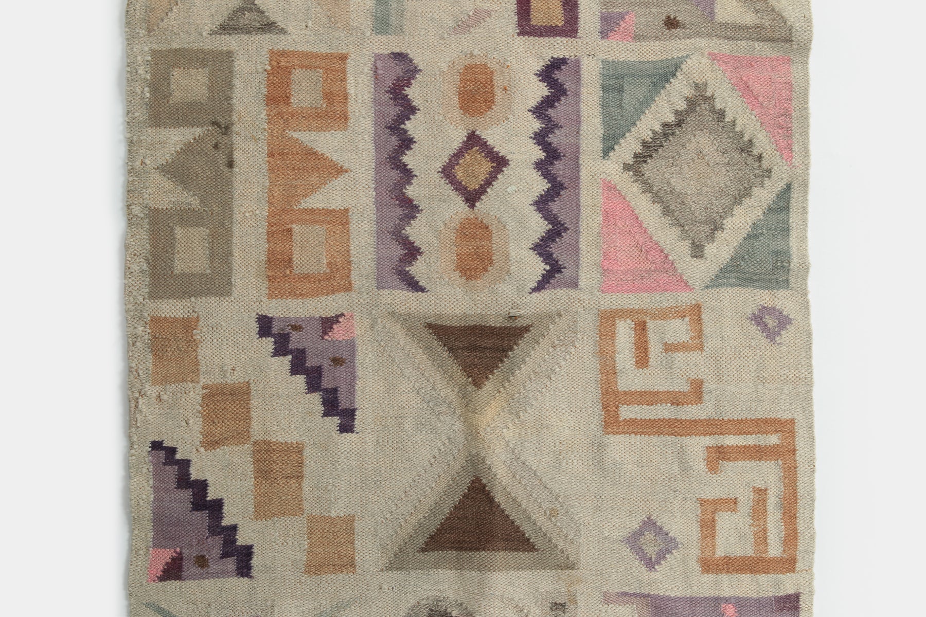 Small Scandinavian kilim rug, 30s
