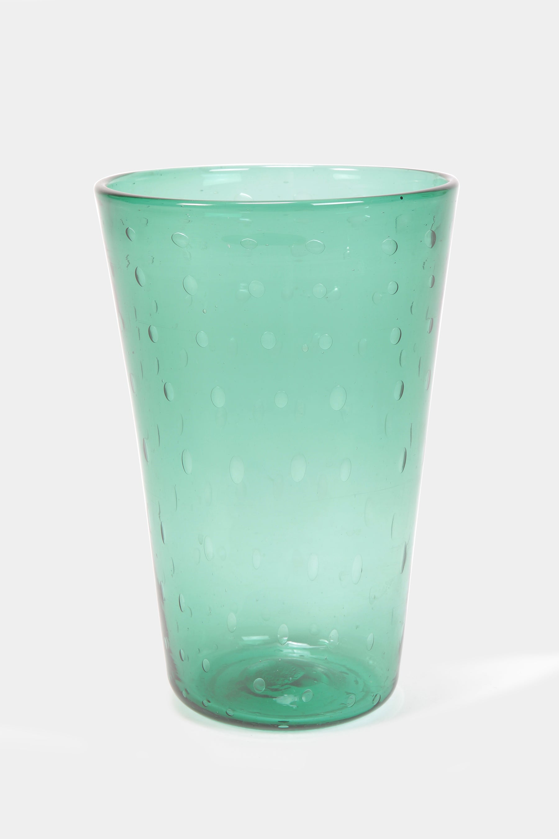 vase-grün-empoli-glas-60er
