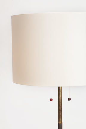 Brass Mégal Floor Lamp, 50s