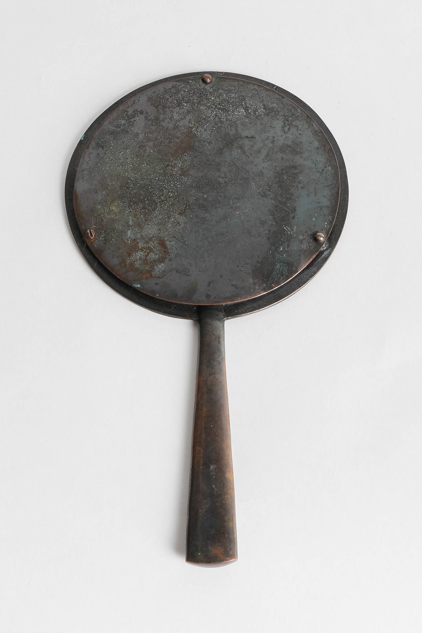 Ottó Kopcsányi, Bronze Hand Mirror, Hungary, 60s