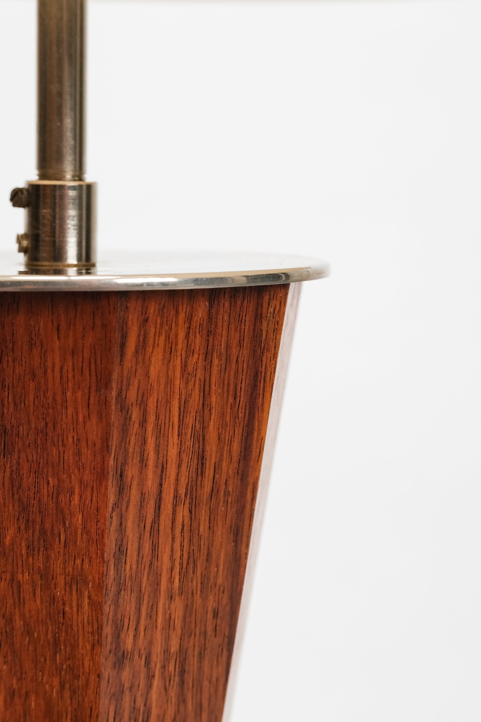 Rosewood Lamp, Germany, 60s