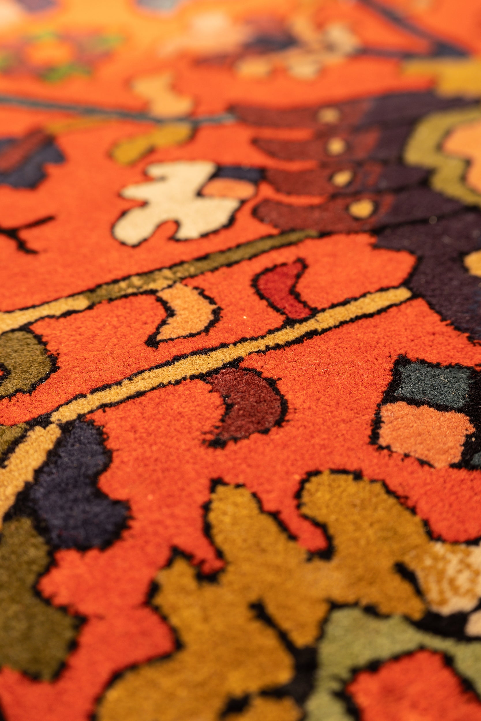 Lotzwiller Wool Carpet, Switzerland, 40s