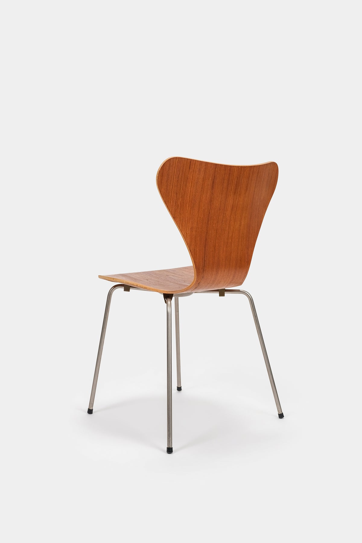 Arne Jacobsen, Teak Chair 3107, Fritz Hansen, Denmark, 50s