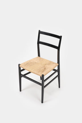 Gio Ponti, Leggera Chair with Cord Covering, Cassina, 60s