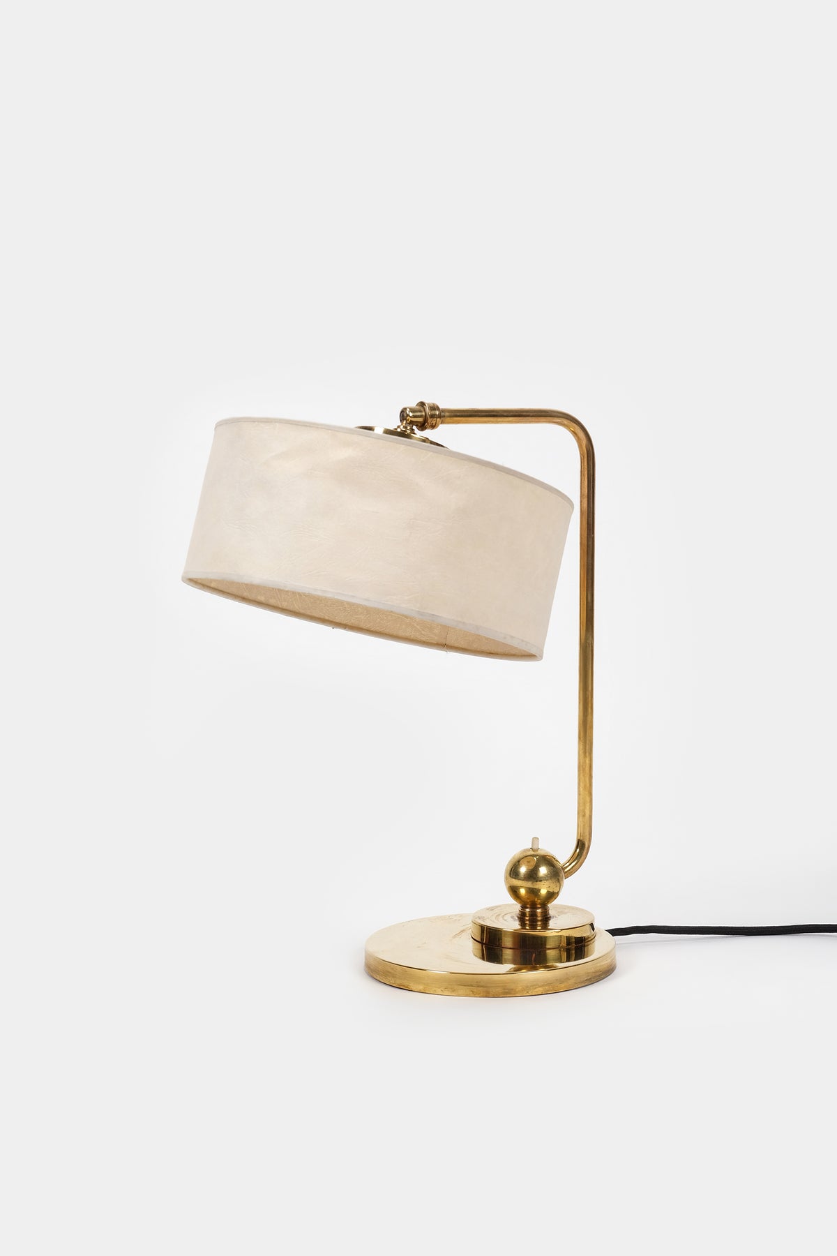 Brass lamp, Art Deco, France, 30s