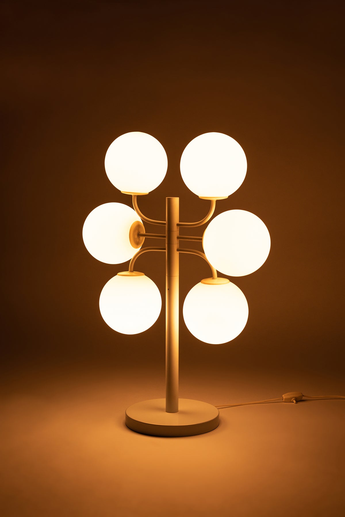 Eva Renée Nele, Table Lamp with rotatable Lights, Temde, Switzerland, 60s