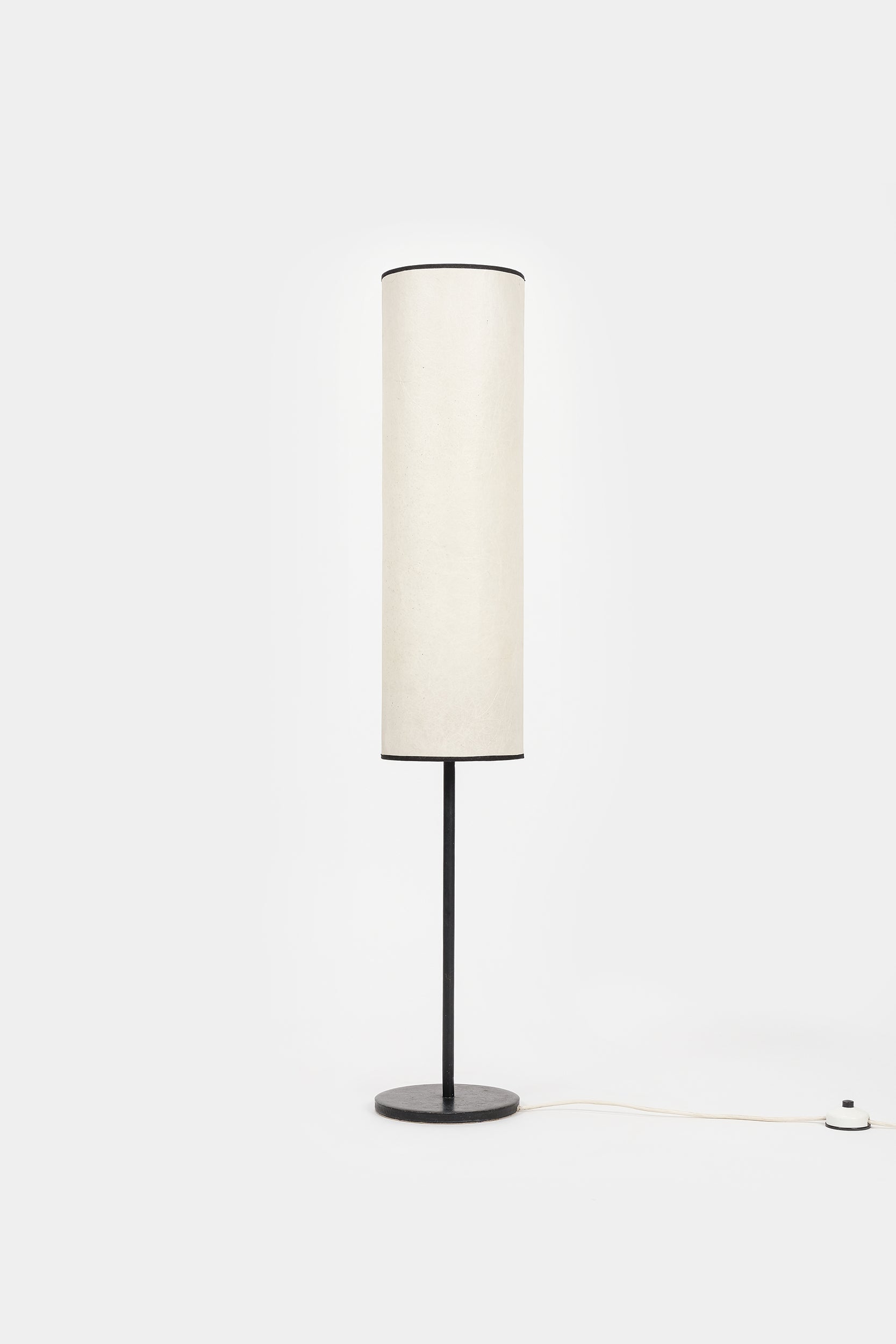 Tubus Floor Lamp, Cast Iron, Switzerland, 60s