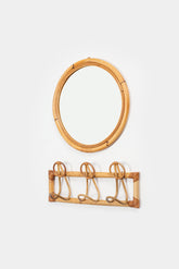 Clothes Hanger and Mirror, Bonacina, Italy, 60s
