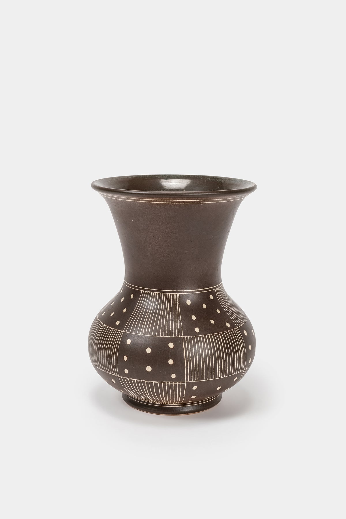 Arnold Zahner, Vase, Rheinfelden Keramik, Schweiz, 50er
