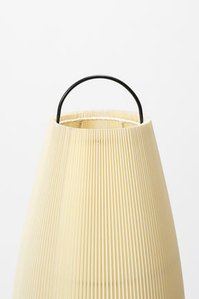 Standing Lamp with Folded Shade, France, 50s