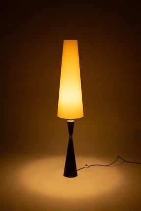 Floor Lamp with Rosewood Foot, Germany, 50s