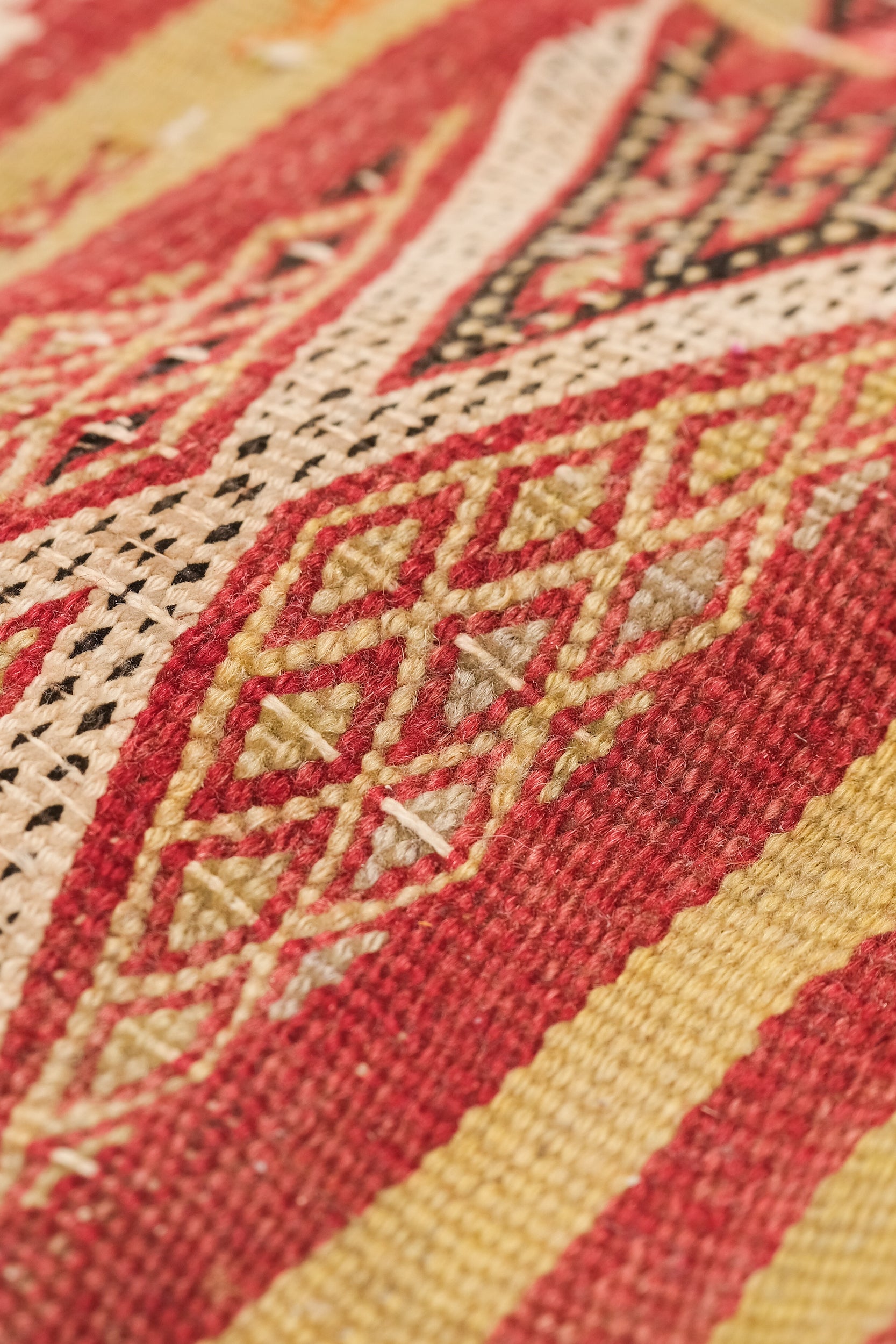 Kilim Carpet, Tunisia, Antique