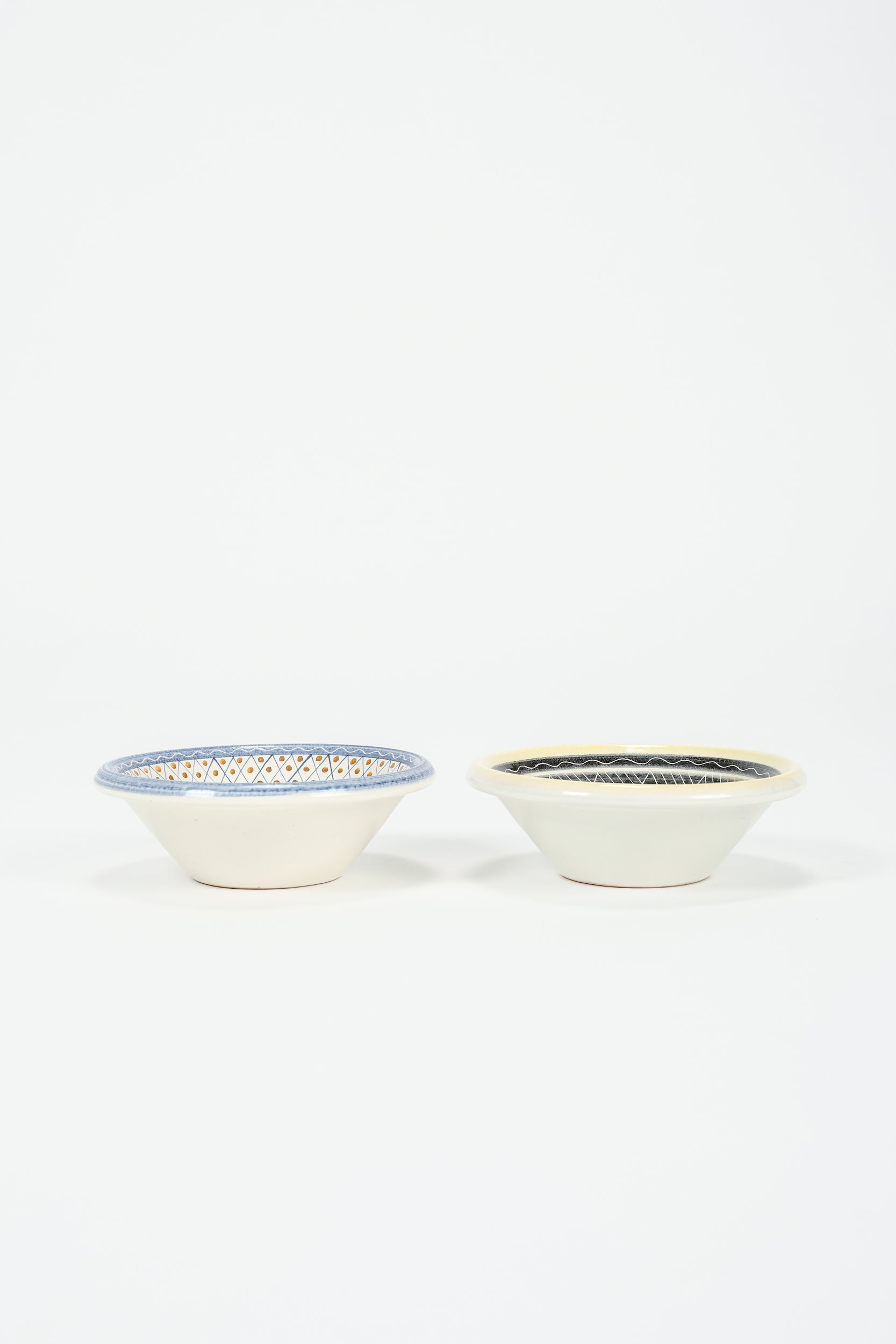 2 Arnold Zahner bowls, 50s