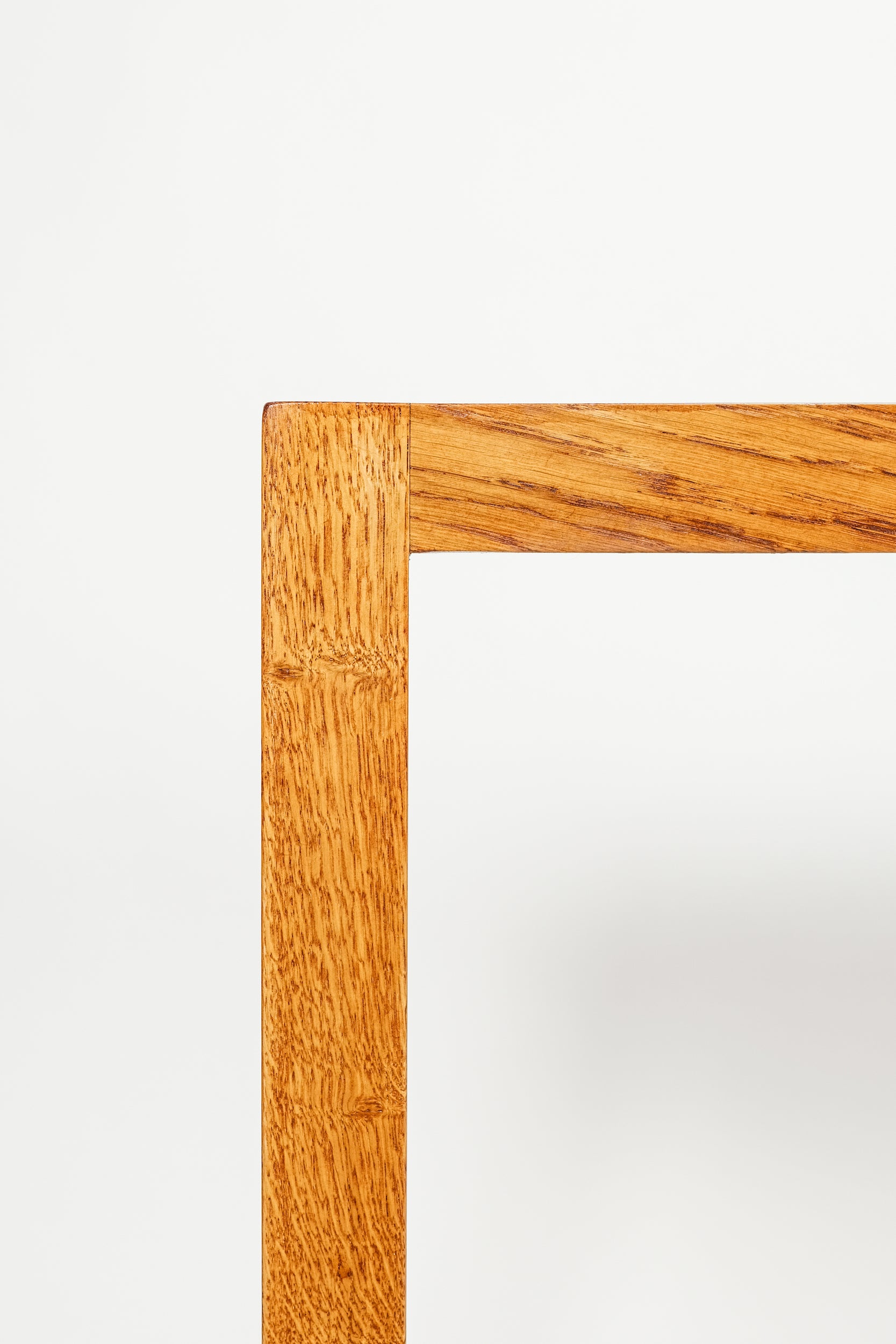 Hermann Bauer Oak table, Dining table 60s