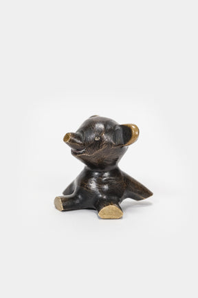 Walter Bosse Bärenfigur, Bronze, 1940er