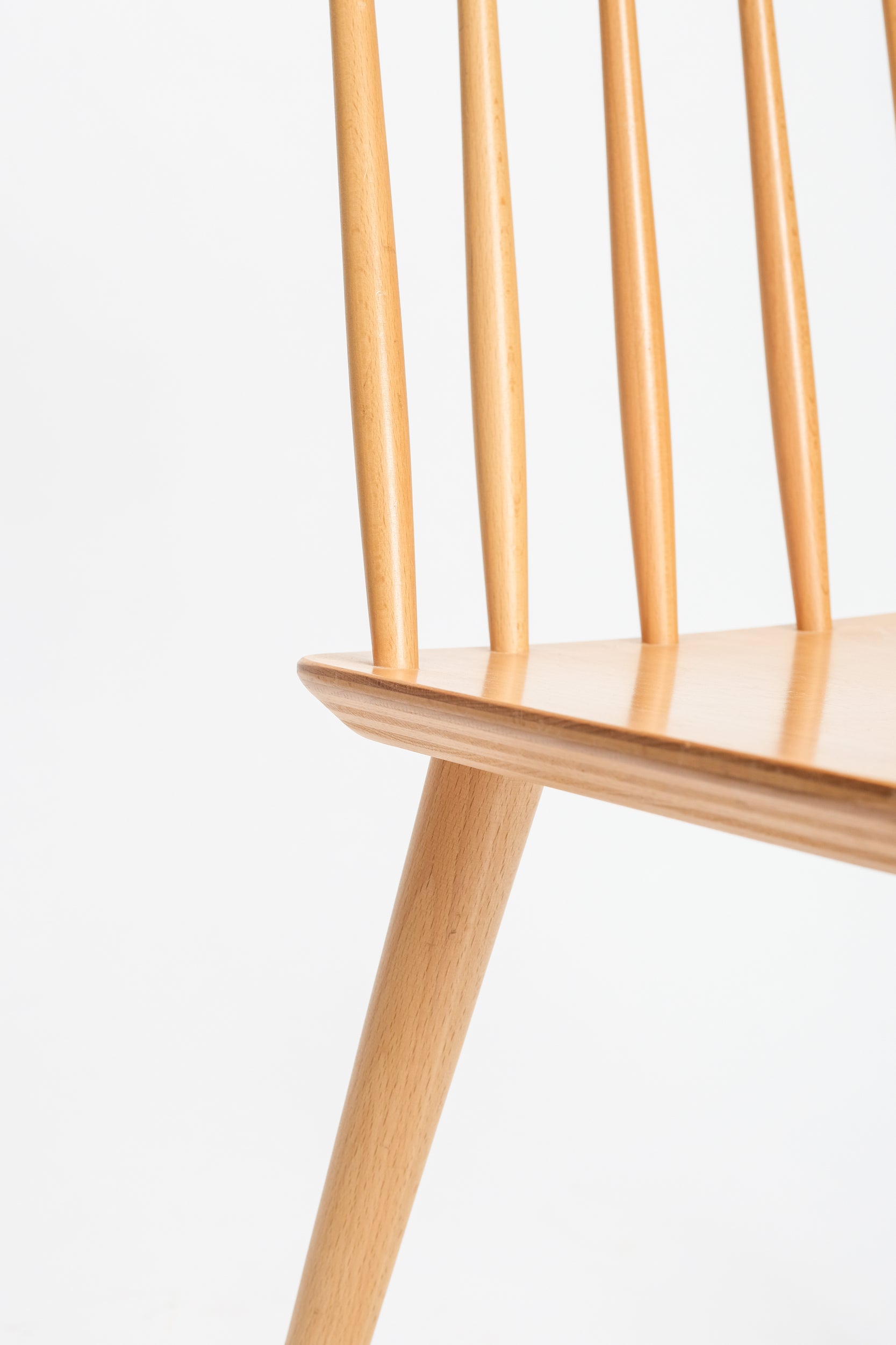 Folke Palsson attr. Chair, beech, Denmark, 60s