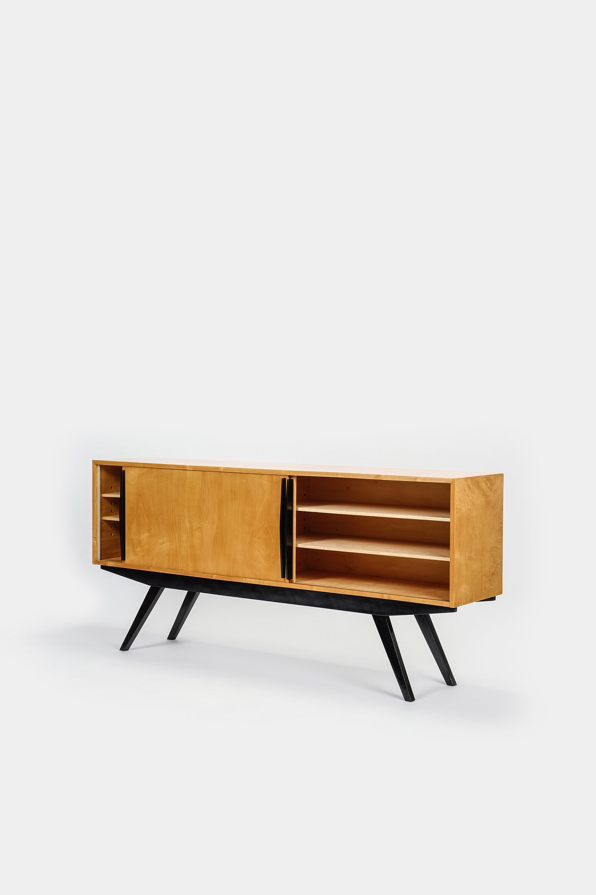 Knoll Sideboard, Florence Knoll, Birke, 40er