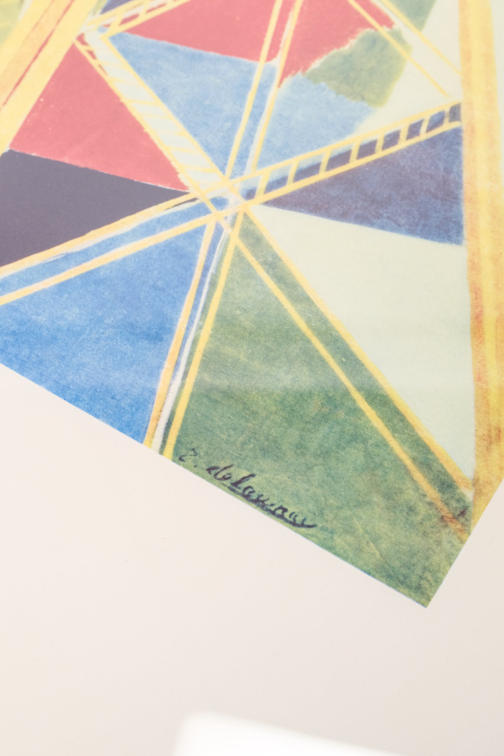 Robert Delaunay, Siebdruck Koloriert 112/200, 1990