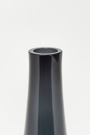 Holmegaard glass vase dark blue 60s