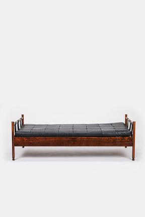 Marco Comolli Palisander Daybed, Mobilia, Italy, 60s