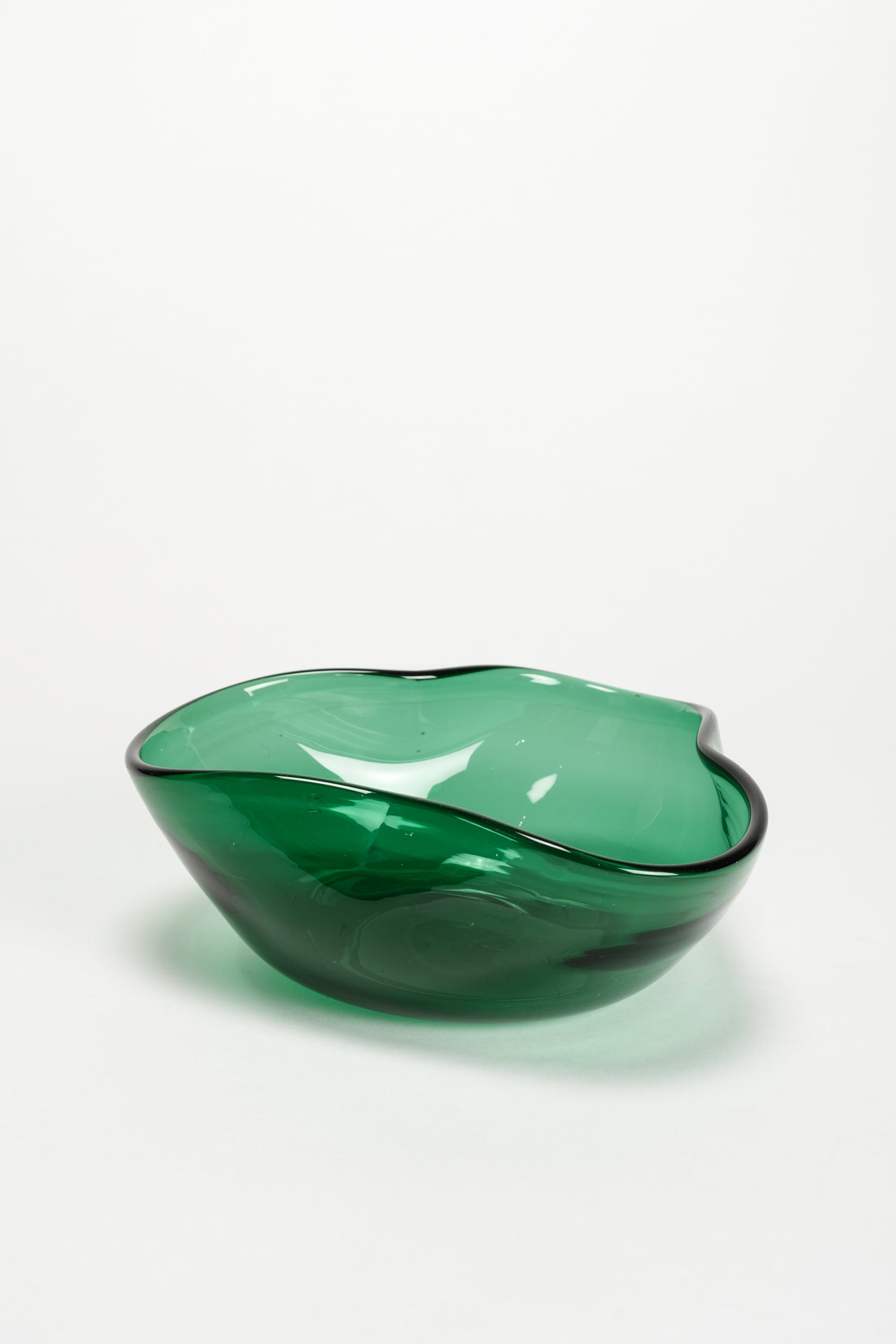 Grosse Empoli-Glas Schale, Italien, 60er