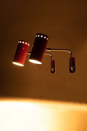 Paar Wandlampen, Swisslamp International, 60er