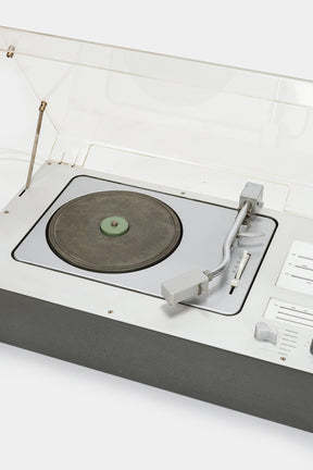 Dieter Rams, Turntable with Loudspeakers, Audio 1, Braun, 1962