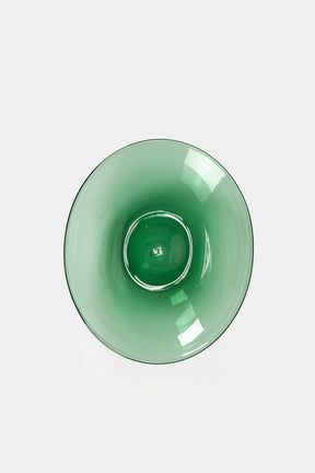 Bowl, Vetro Verde di Empoli, Italy, 50s