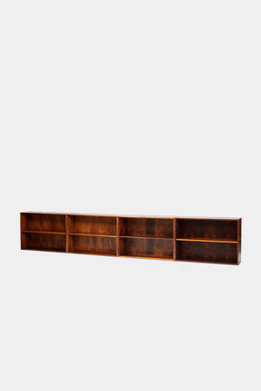 Set with 4 Rosewood Shelves, Hjønebo Møbelfabrik, 60s