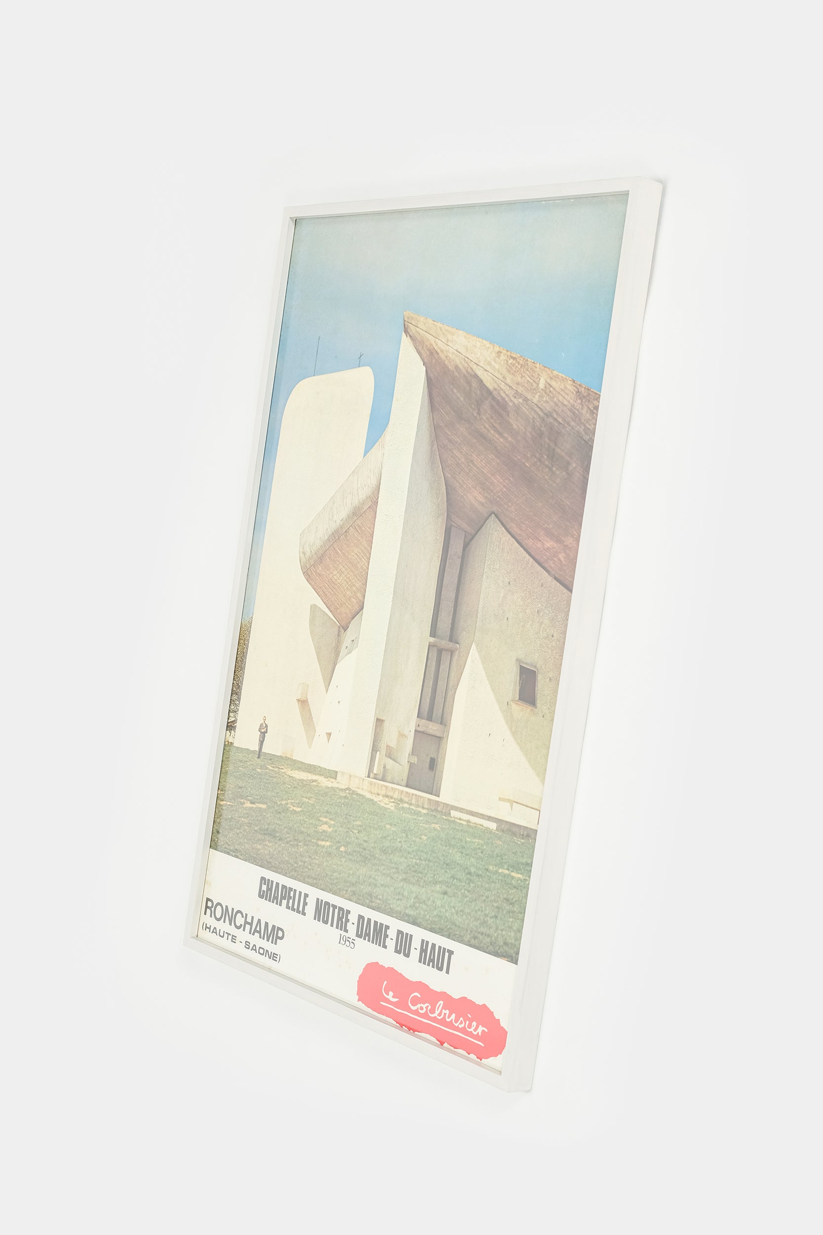 Plakat Chapelle Notre-Dame-Du-Haute le Corbusier 1955
