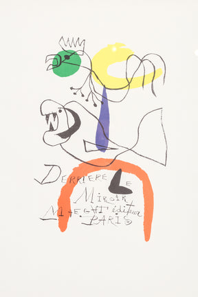 Joan Miro Litho, Derriere le Miroir, A. Maeght Paris, 50er