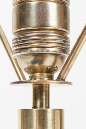 Murano glass Lamp with new Lampshade, 50s