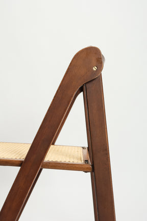 Aldo Jacober, Set of 2 chairs "Trieste", Alberto Bazzani, 60s