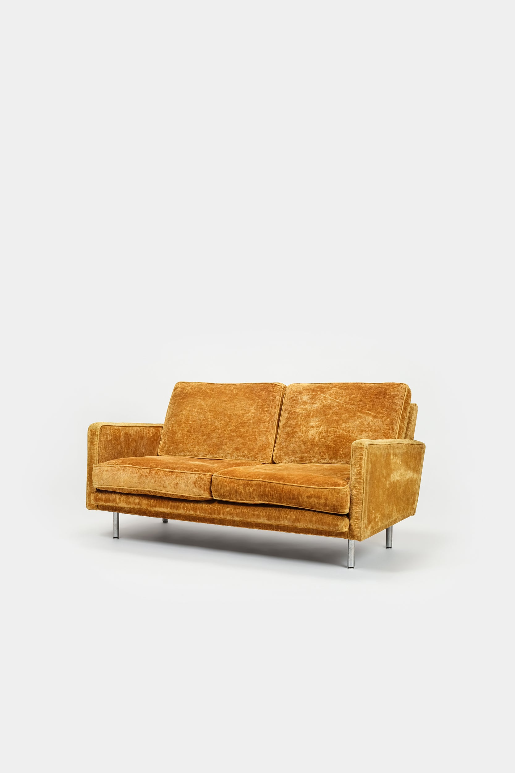 George Nelson, Loose Cushion Zweisitz-Sofa, Hermann Miller 50er
