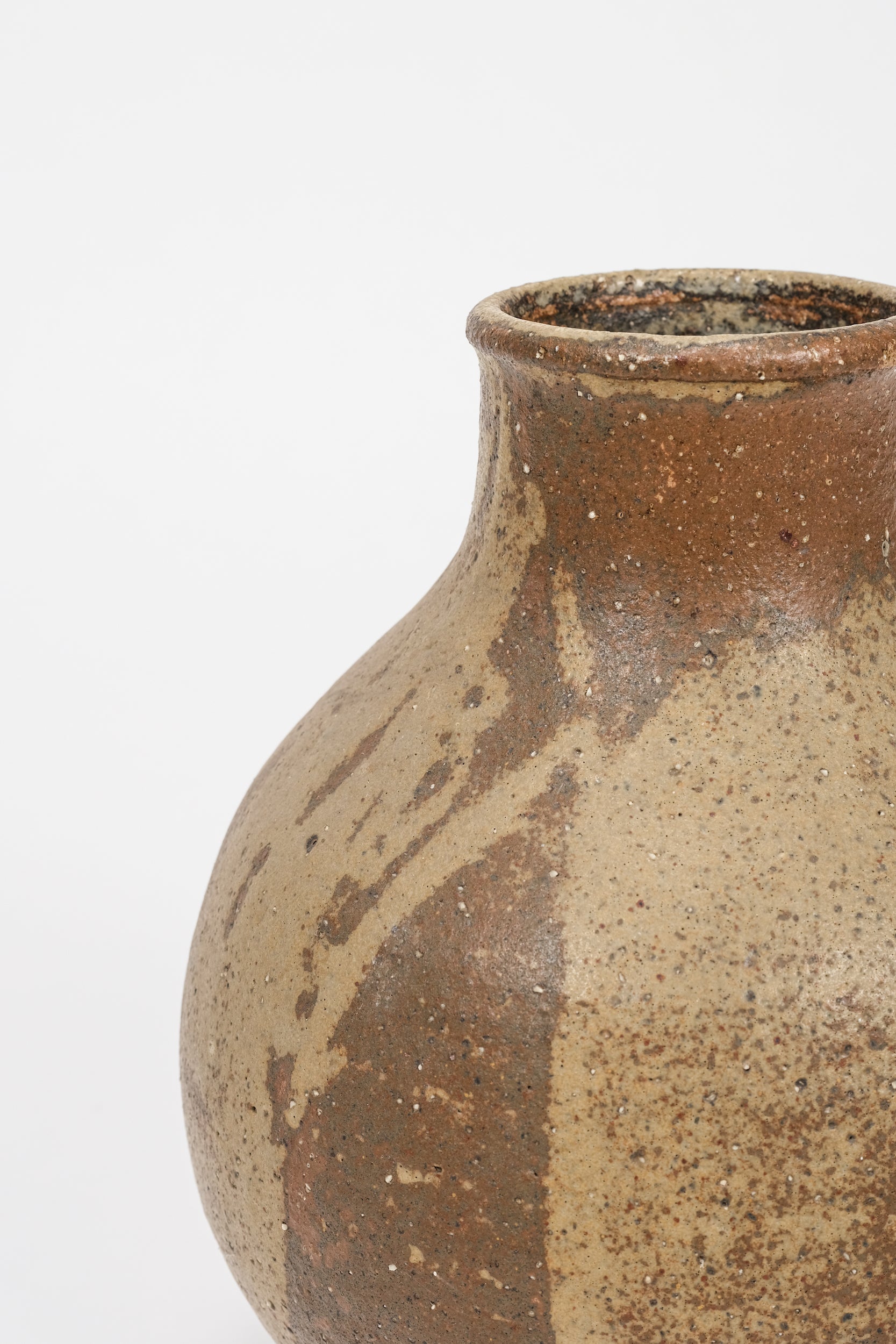 Large Hans Huber clay vase, Augst, 70s