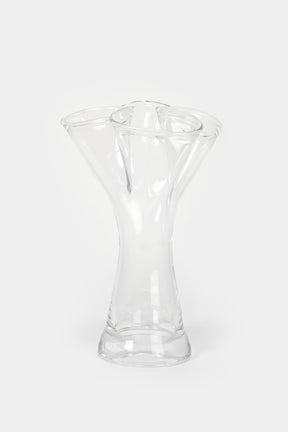 Richard Ginori, tall glass vase, Italy, 70s