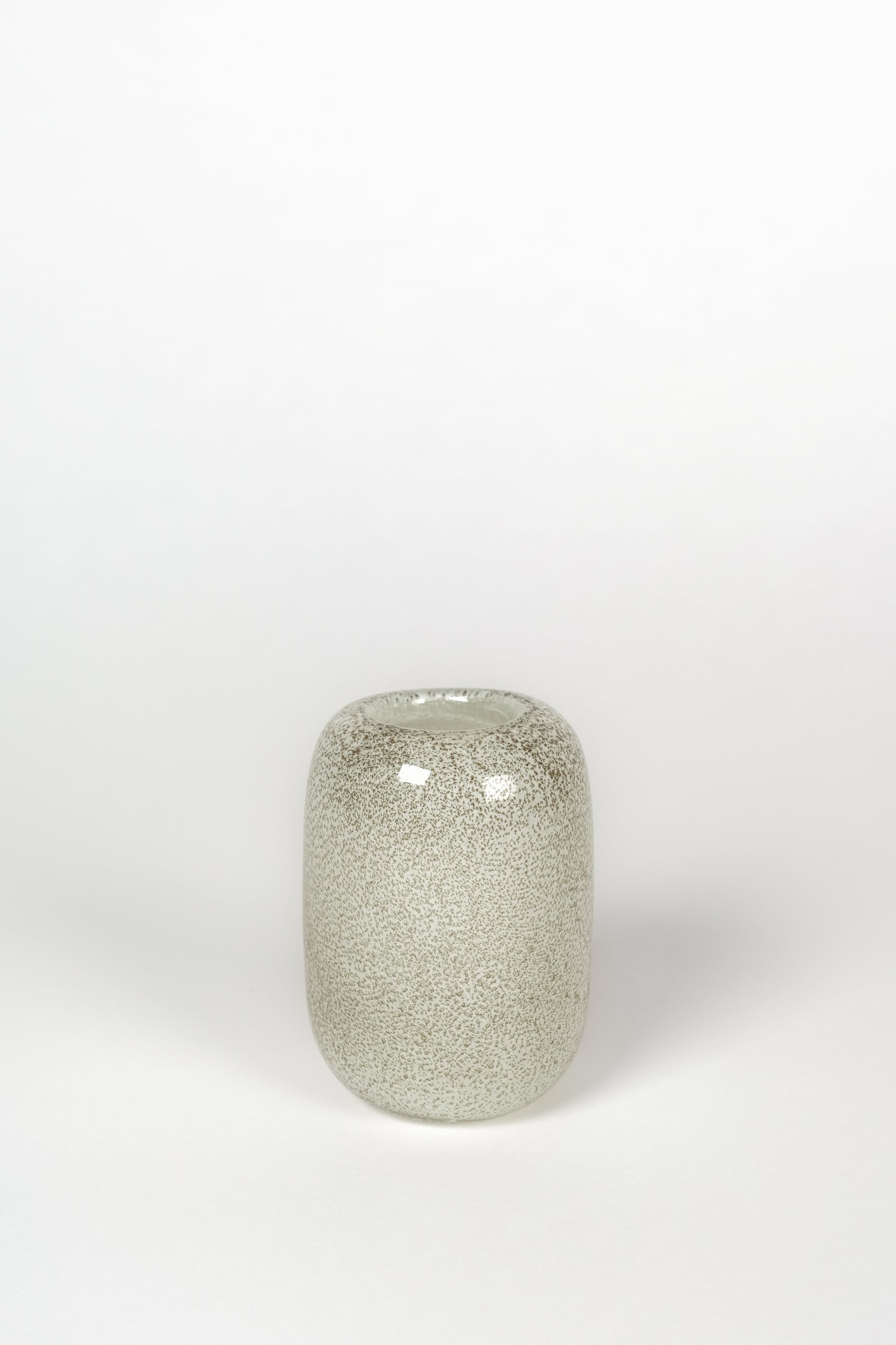 Murano vase with powder inclusions 60s