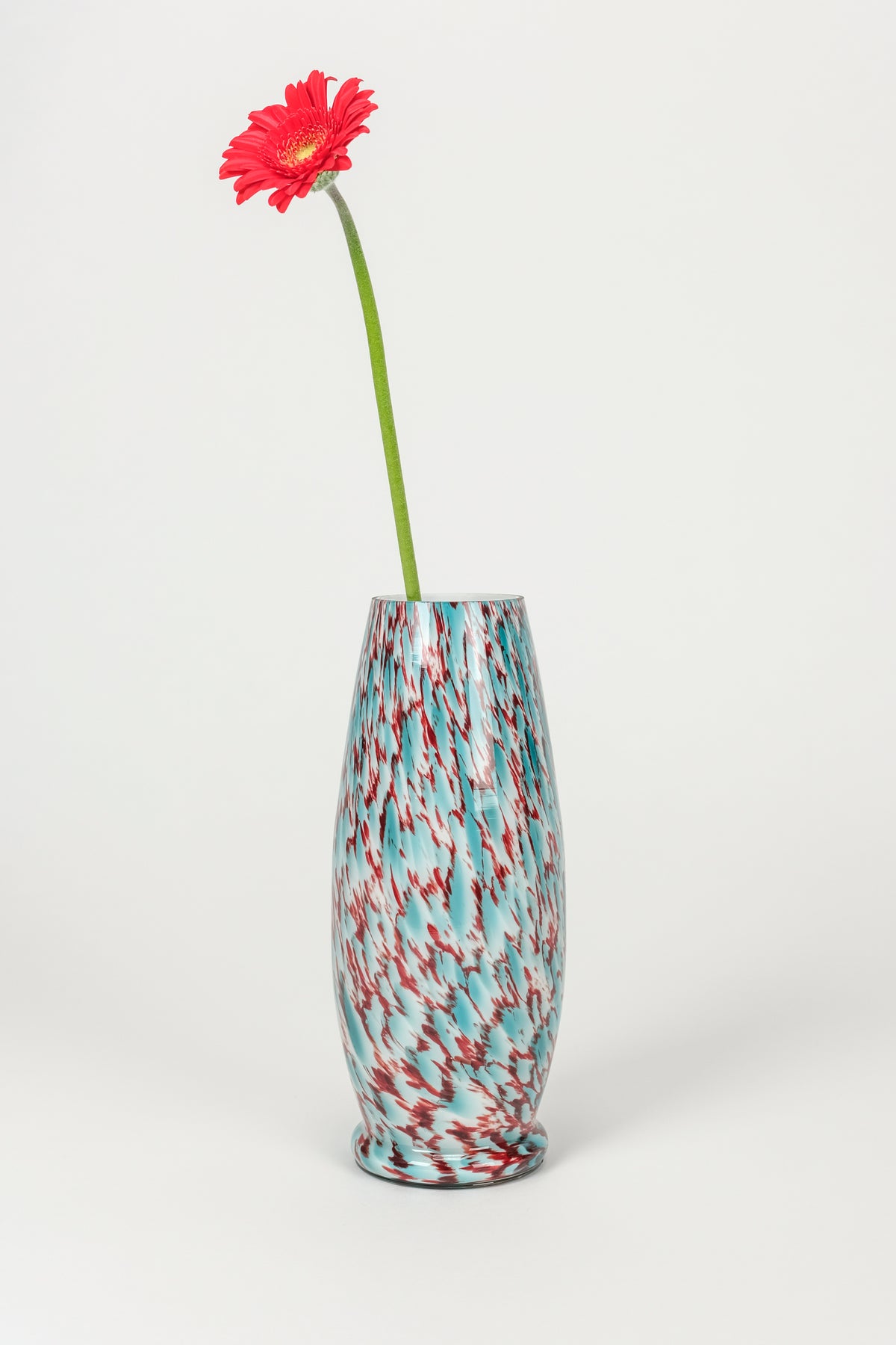 French Overlay Vase, 40s