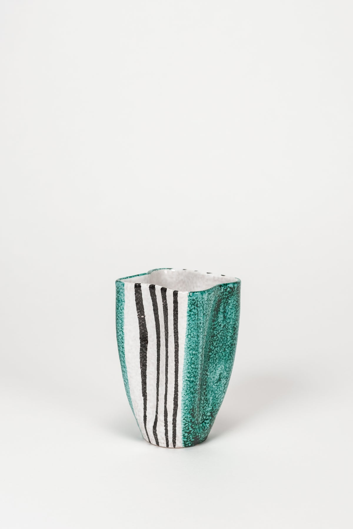 Alvino Bagni Vase, Keramik, 50er