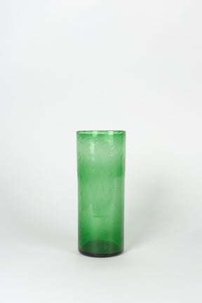 Italienische Vase Vetro Verde di Empoli, 60er