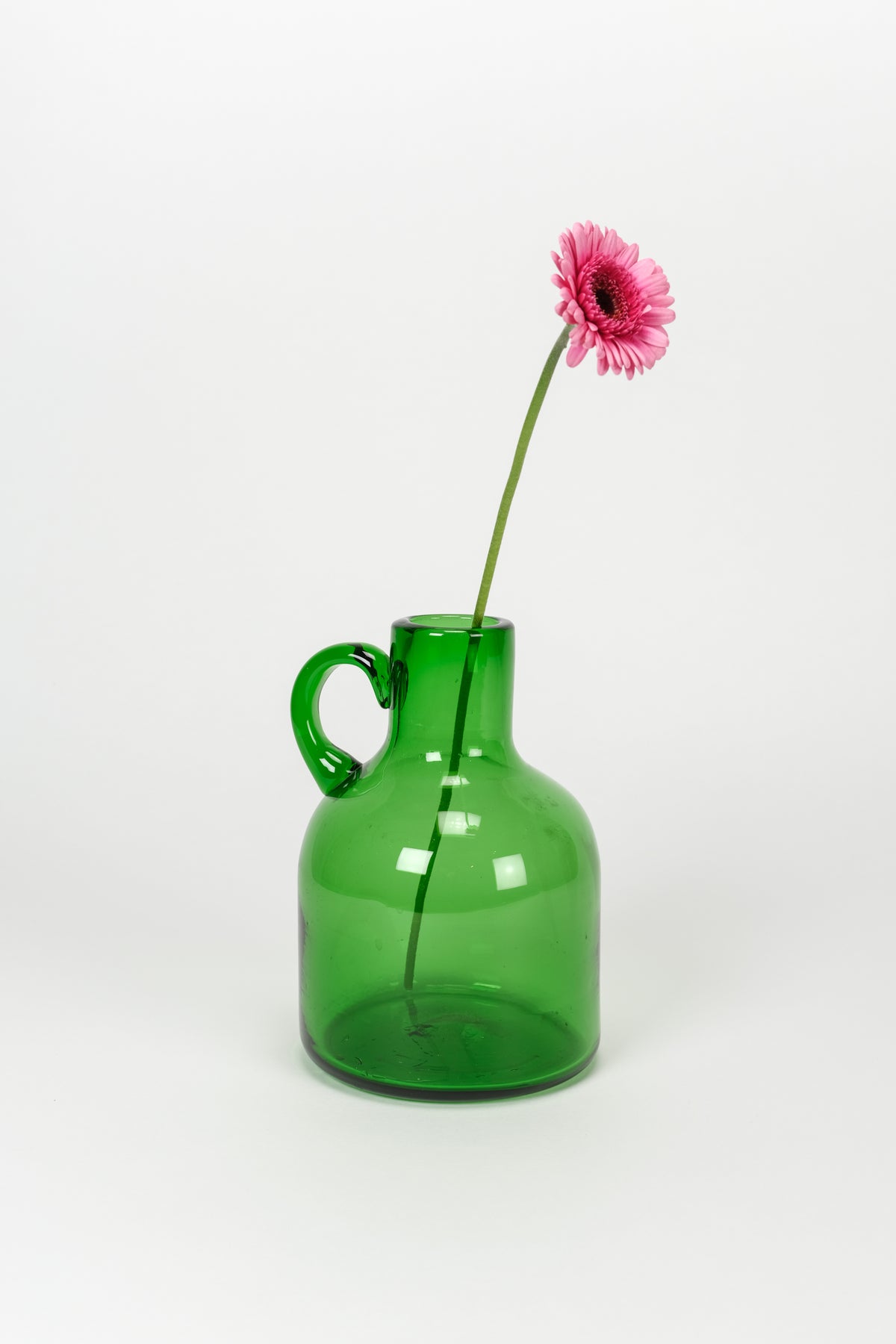 Large Glass Jug, 50s