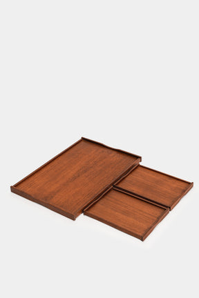 Laurids Lønborg, Servierwagen Teak, Dänemark, 60er