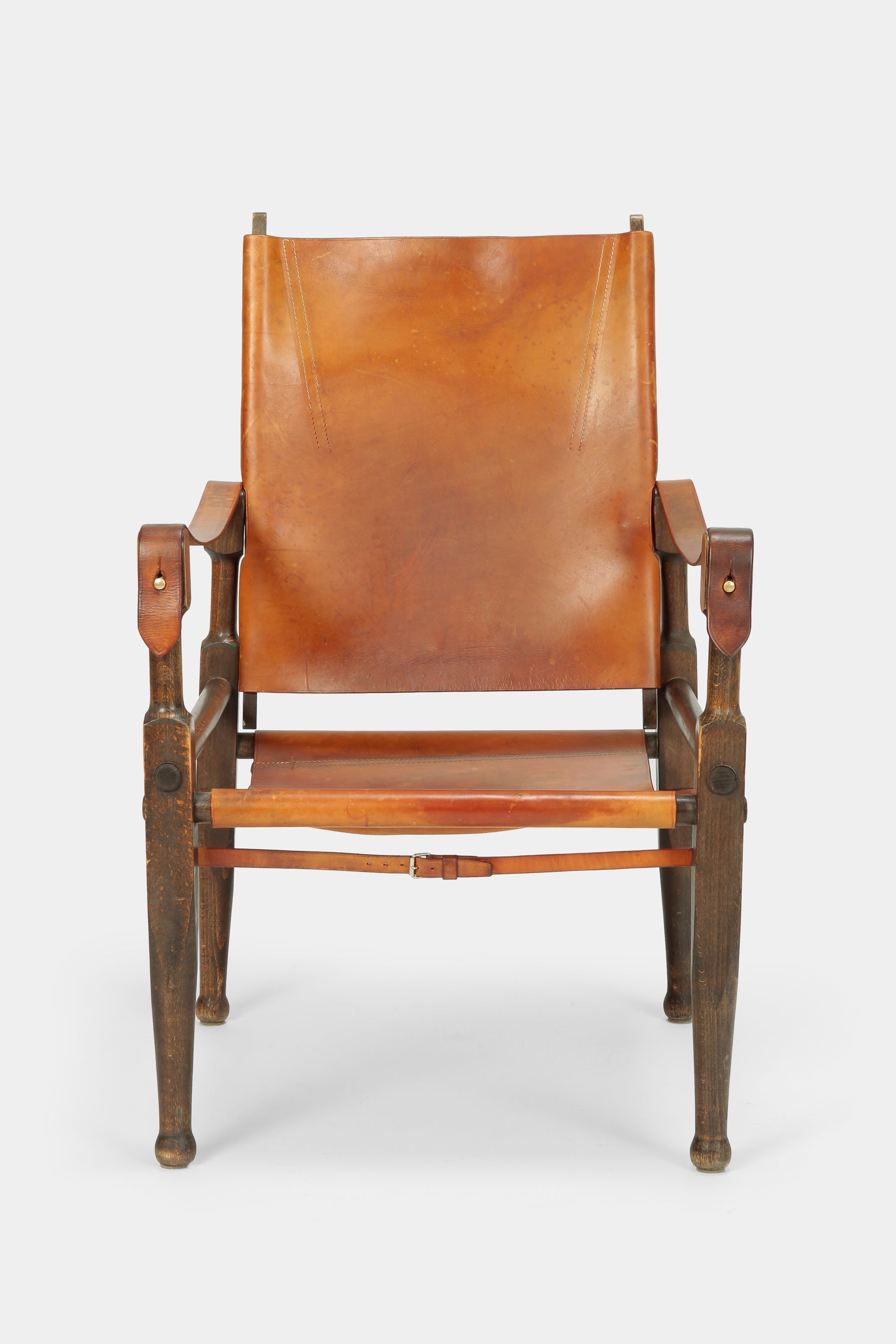 Pair of Wilhelm Kienzle Safari Chair, Wohnbedarf, 50s