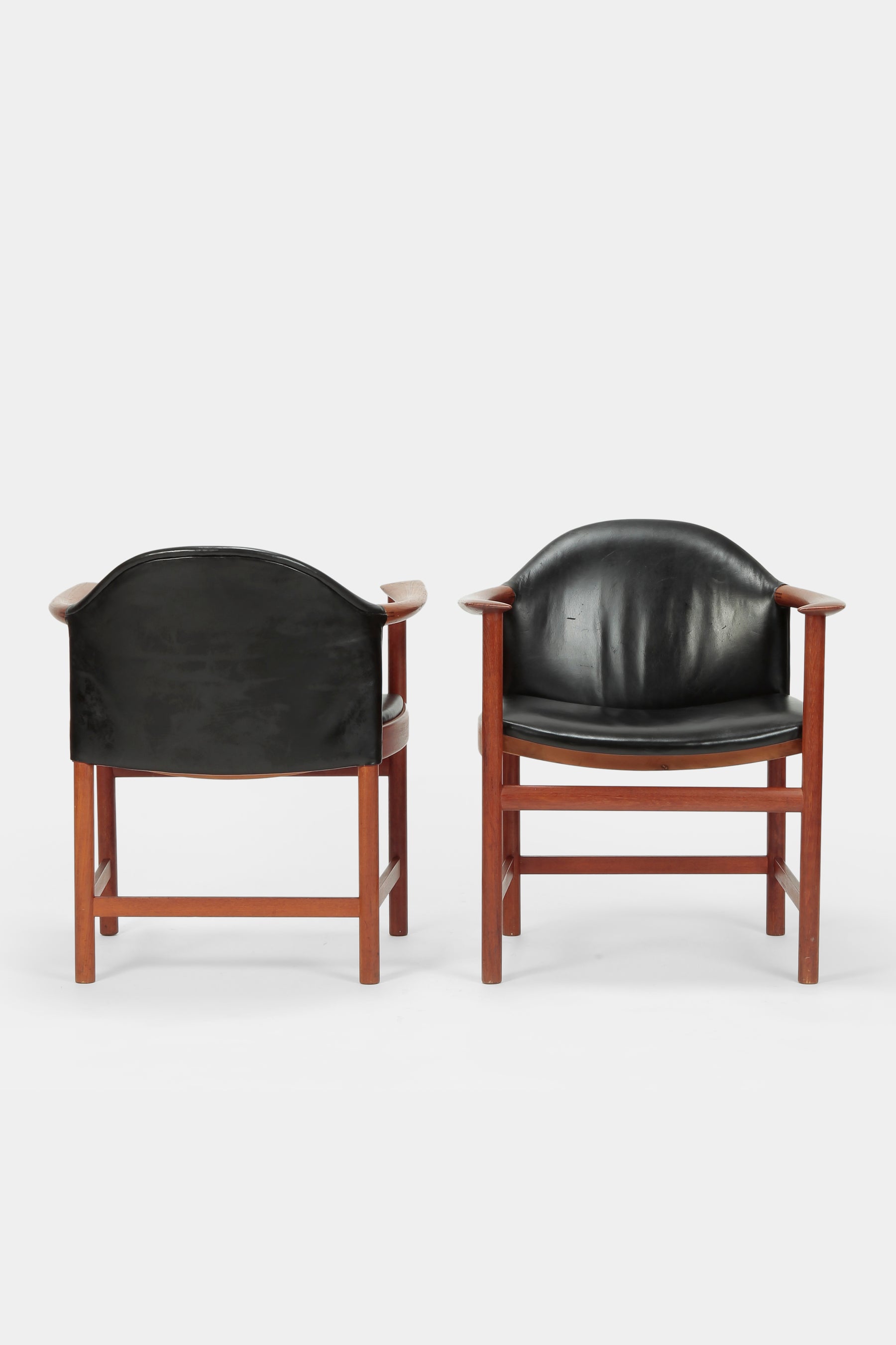 2 Kai Lyngfeldt Larsen Chairs Denmark, 60s