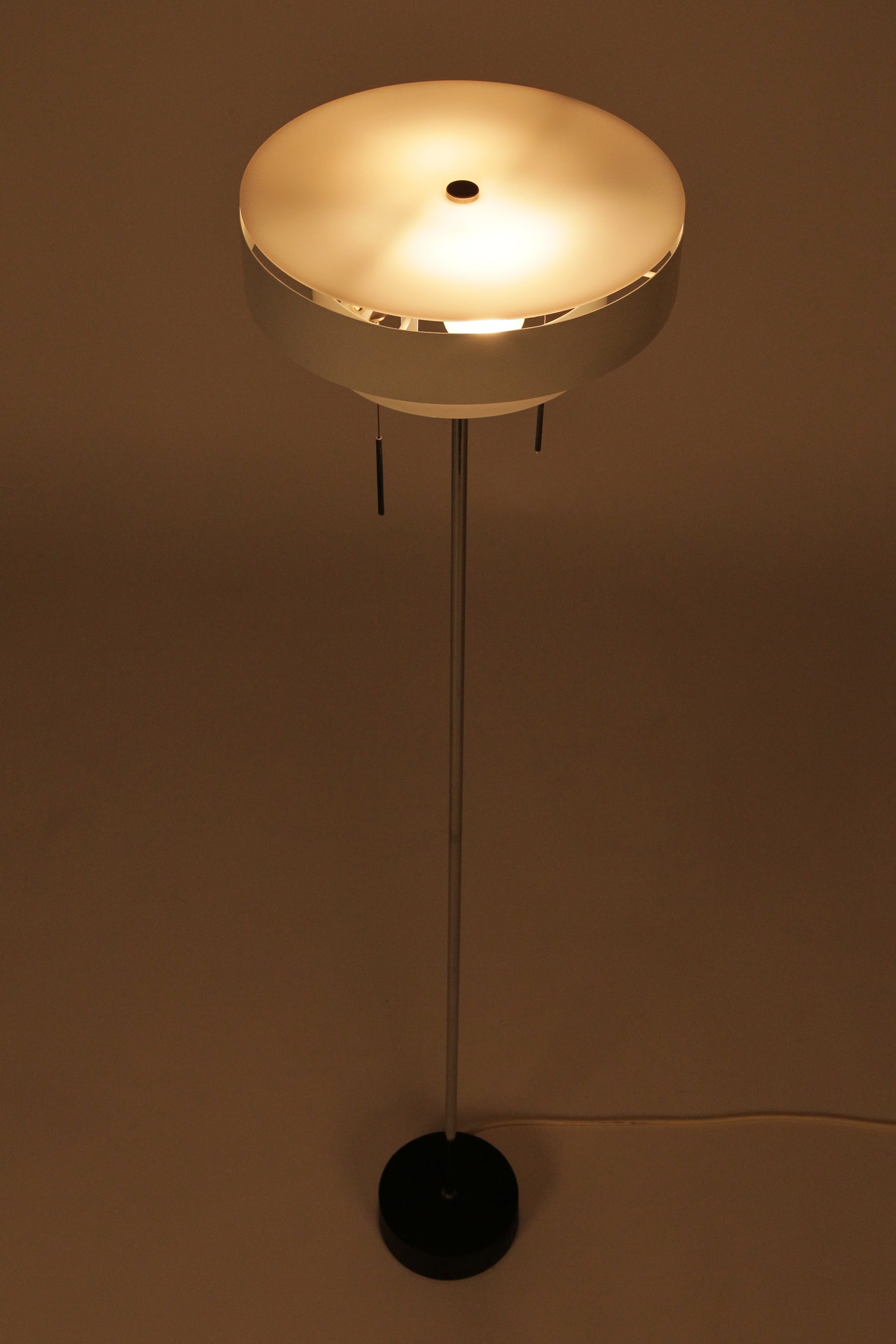 Werner Blaser floor lamp Wohnbedarf Switzerland, 50s