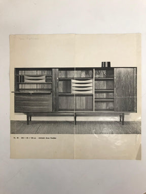 Arne Vodder Teak Highboard Sibast Furniture Denmark 60's